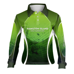 Promotional Atlantis Kids Long Sleeved Fishing Polo Shirt