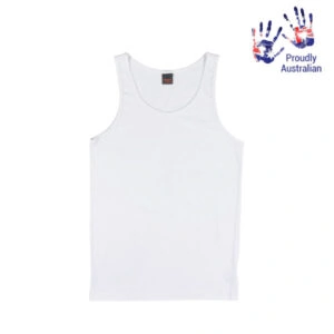 Promotional Camden 100% Aussie Tall Singlets