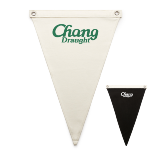 Promotional Canvas Pennant Flag 1