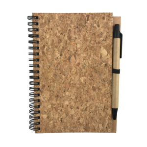 Melbourne B6 Cork Soft Wood Notebooks