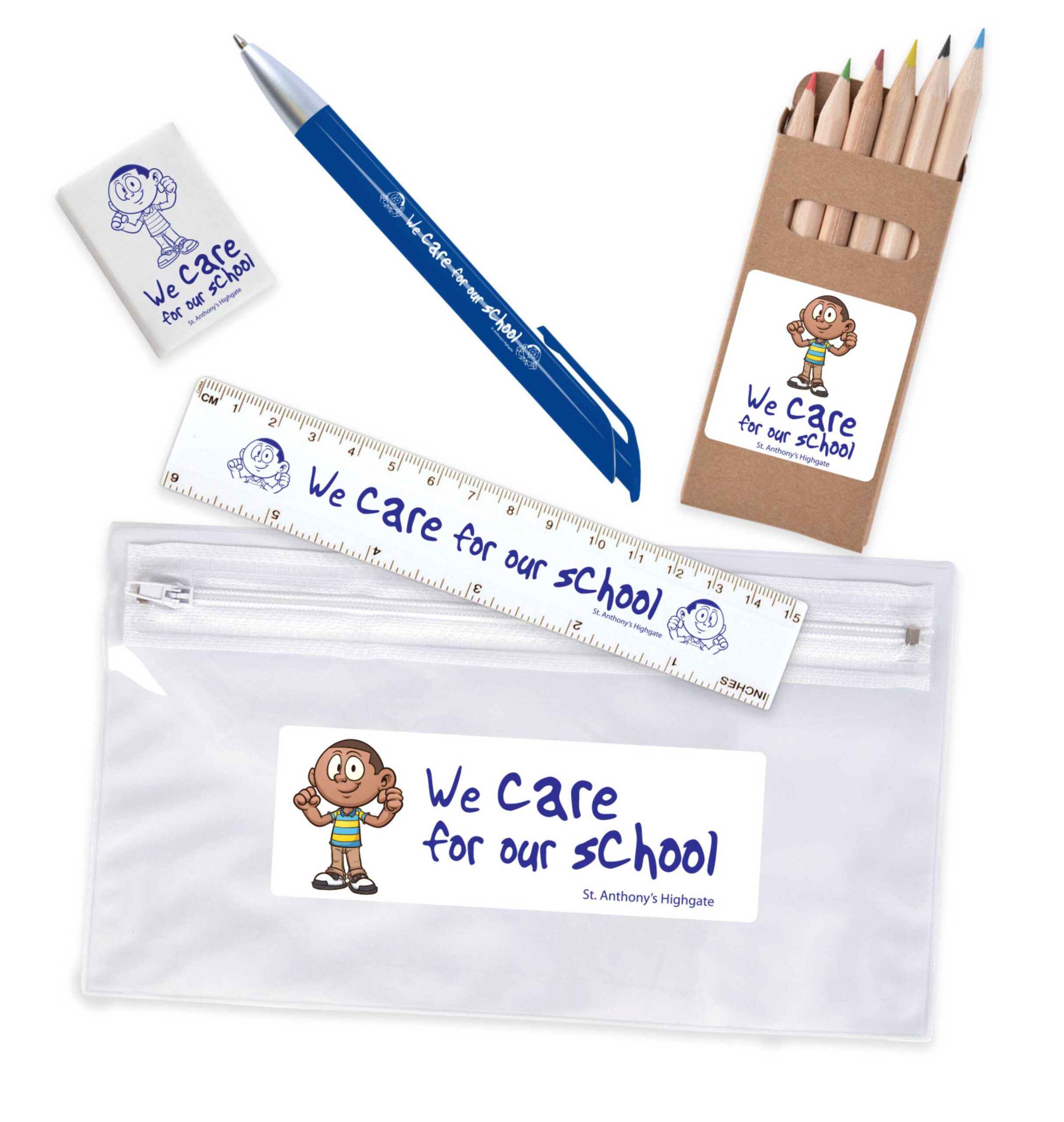 Personalised Stationery Set in Pencil Cases - PromoPAL