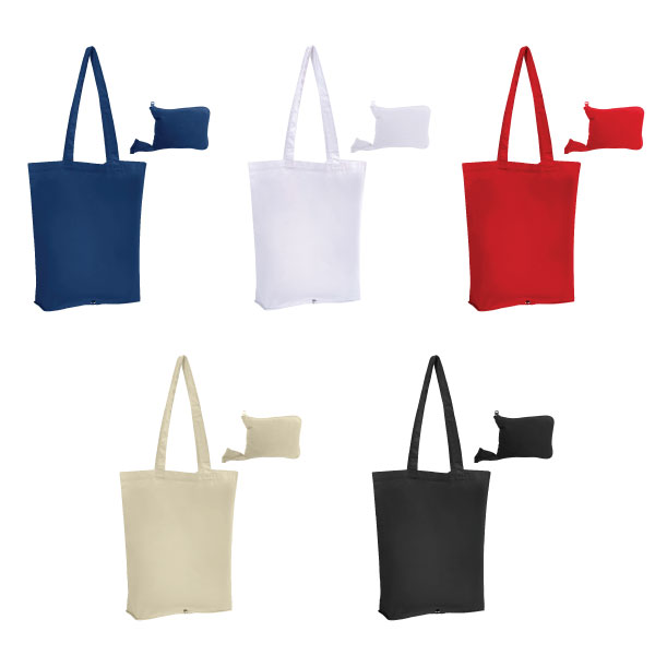 Personalised Yamba Fold Up Calico Bags - PromoPAL