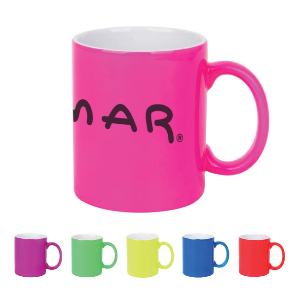 Personalised Floyd Neon Mug 300ml - PromoPAL