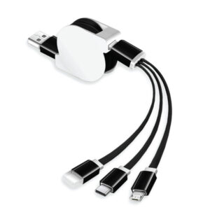 Promotional Kagaru Retractable Charging Cables