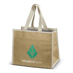 Promotional Laidley Jute Cooler Bags