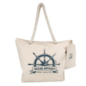 Promotional Lana Zippered Canvas Tote Bags